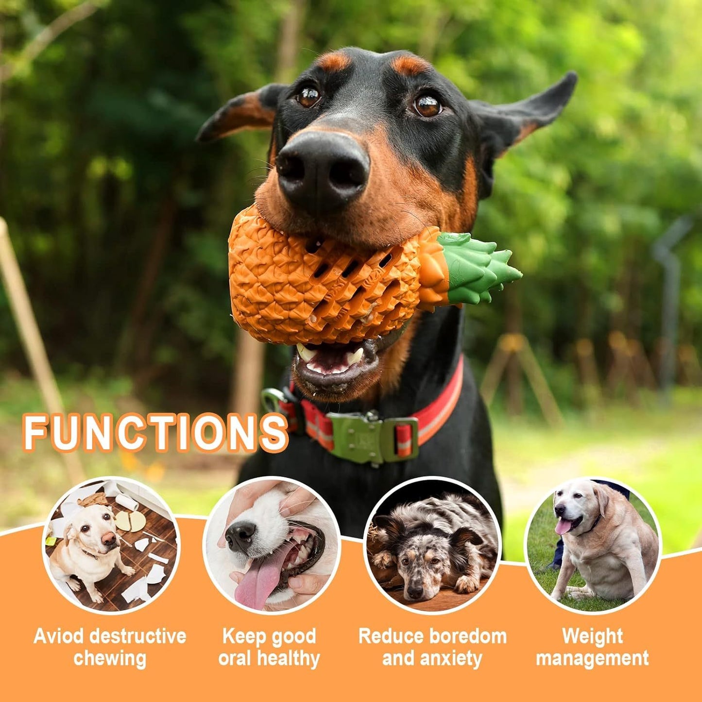 Dog Toys For Aggressive Chewers Indestructible